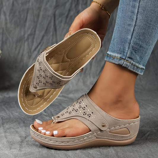 SANDALIAS CUÑA CONFORT
