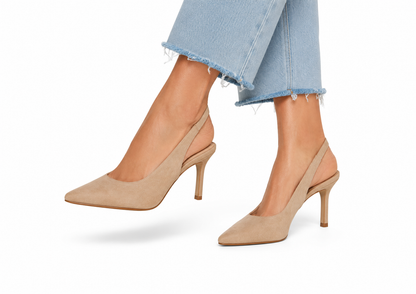 Tacones elegantes destalonados