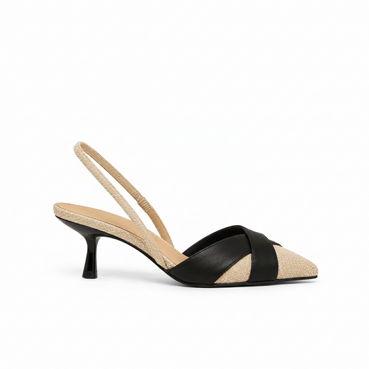 Tacones elegantes de tiras