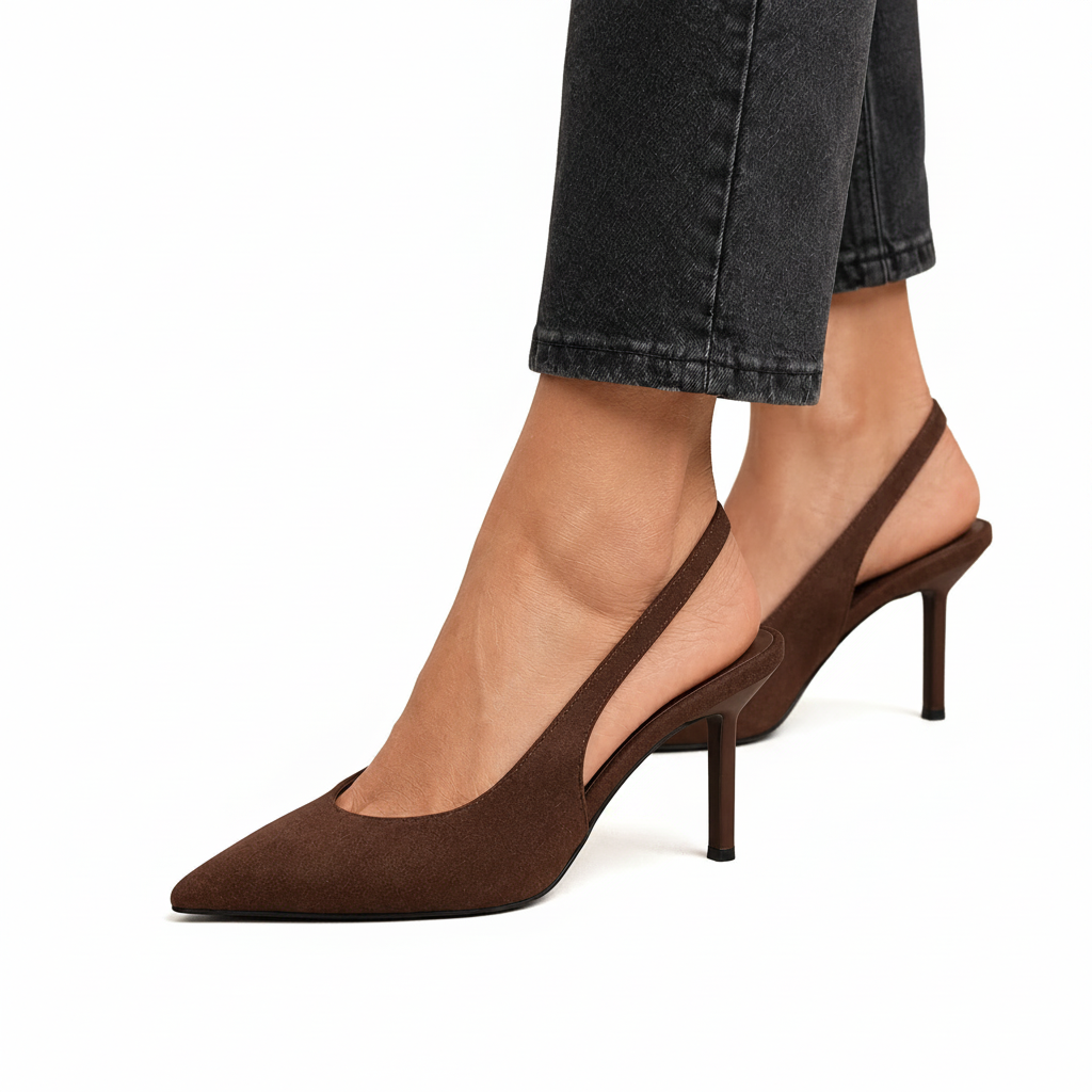 Tacones elegantes destalonados