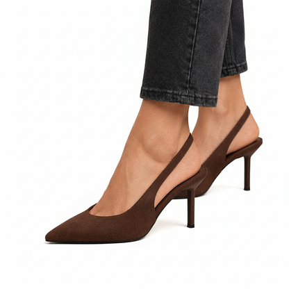 Tacones elegantes destalonados